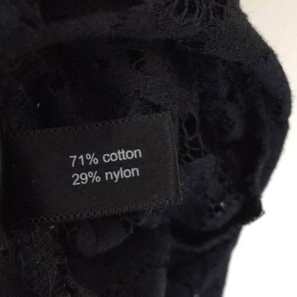 The Limited black lace top S - Picture 5 of 6